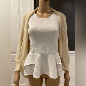 Bundle of top/ open cardigan